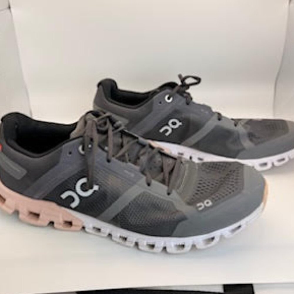 On Running Cloudswift Sneakers Gray Peach Cloudte… - image 6